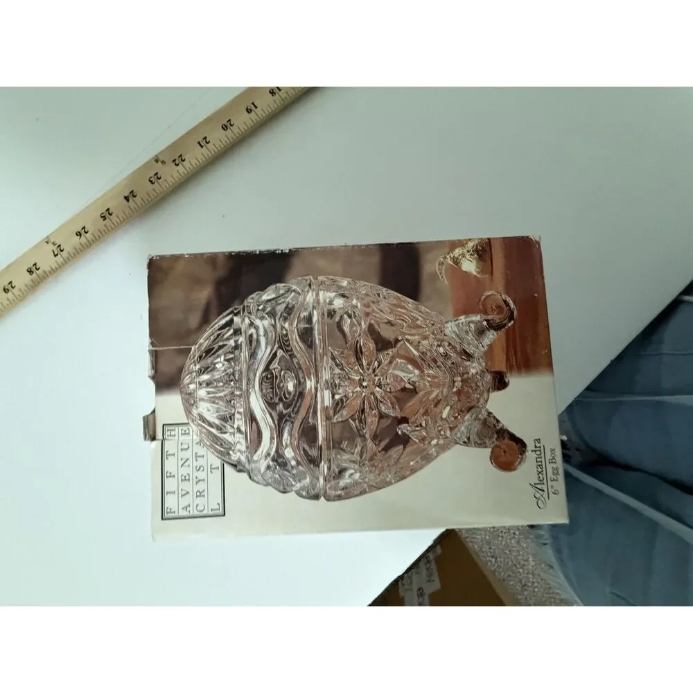Vtg. Fifth Avenue Crystal Dish in the Box.